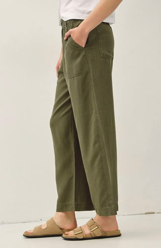 Olive Wide Leg Pant
