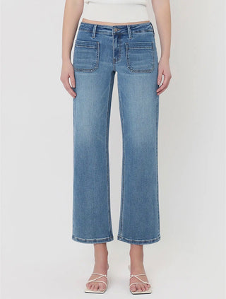 Cami Mid Rise Wide Leg