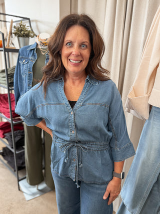 Denim Blouse