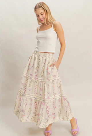 Golden Garden Skirt