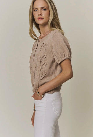 Floral Embroidered Sweater