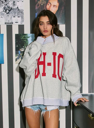 OH-IO Mockneck Sweatshirt