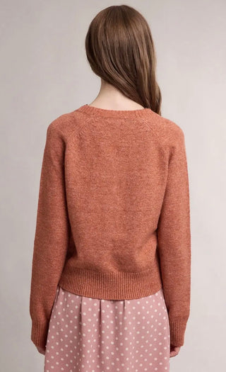 Bronze V-Neck Cardigan