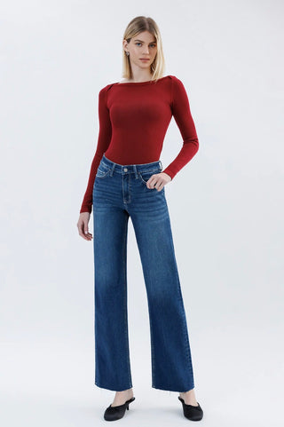 Dark Wash Aileeah High Rise Regular Length