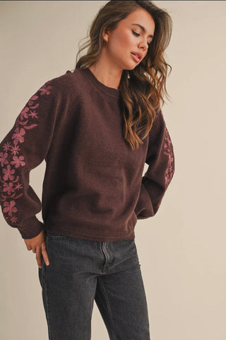 Cocoa Bloom Sweater
