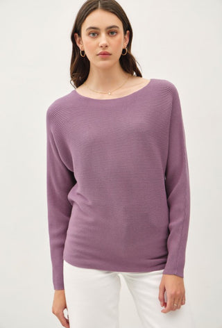 Shelby Lavender Sweater