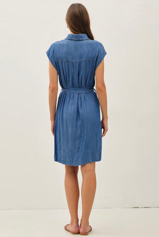 Denim Tencel Dress