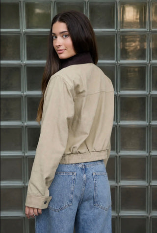 Corduroy Contrast Jacket