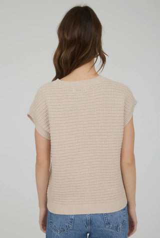 Khaki Short Sleeve Cardigan