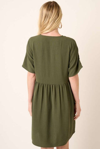 Olive Airflow Dress