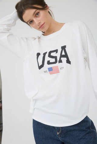 USA Raglan Top