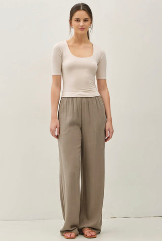 Ecru Classic Comfort Top