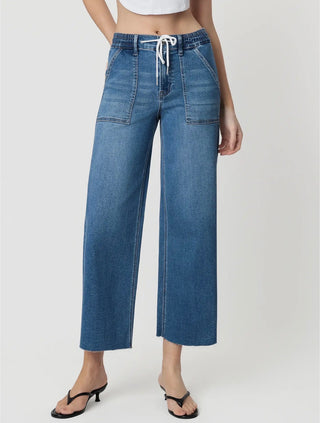 Kris High Rise Crop Wide Leg