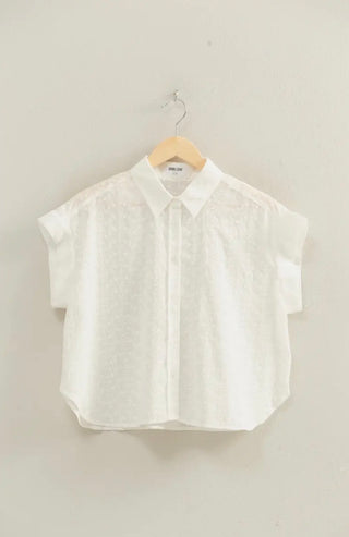 Everly Eyelet Top
