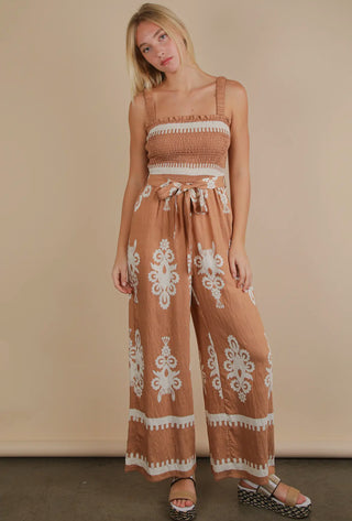 Boho Print Jumpsuit