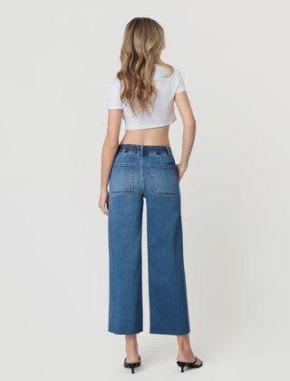 Kris High Rise Crop Wide Leg
