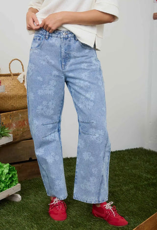 Vintage Bloom Denim