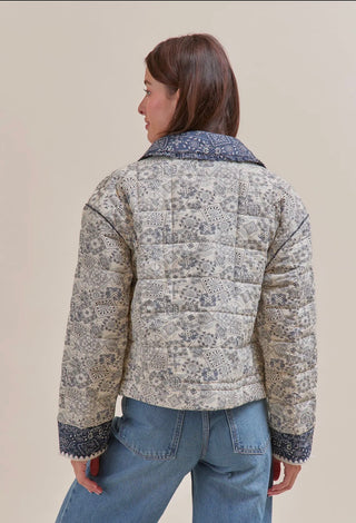 Bandana Quilted Jacket