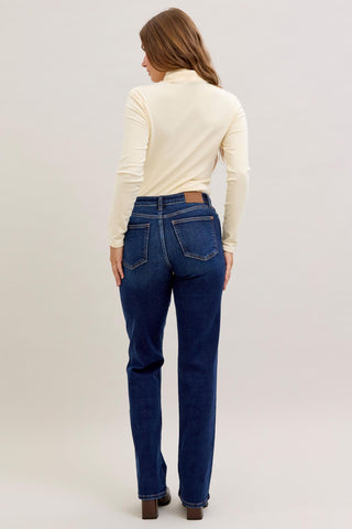 Madison Straight Leg Long Inseam Denim