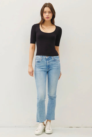 Black Classic Comfort Top