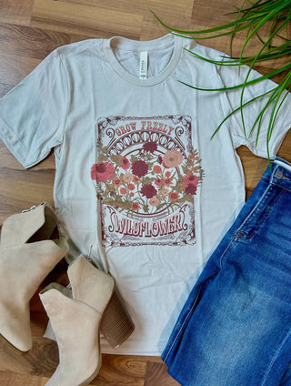 Grow Freely Wildflower Tee