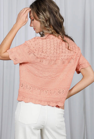Coral Casual Sweater