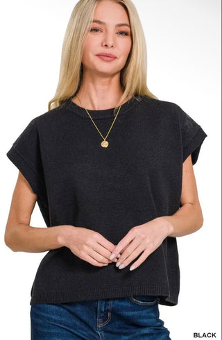 Black Sweater Top