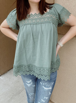 Harper Lace Blouse